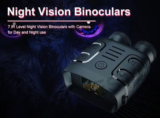 7 IR Level 5X Digital Zoom R18 Night Vision Binoculars With Camera