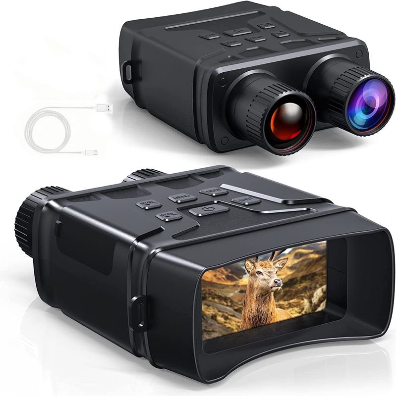 Black Abs Binocular Night Vision Goggles OEM ODM